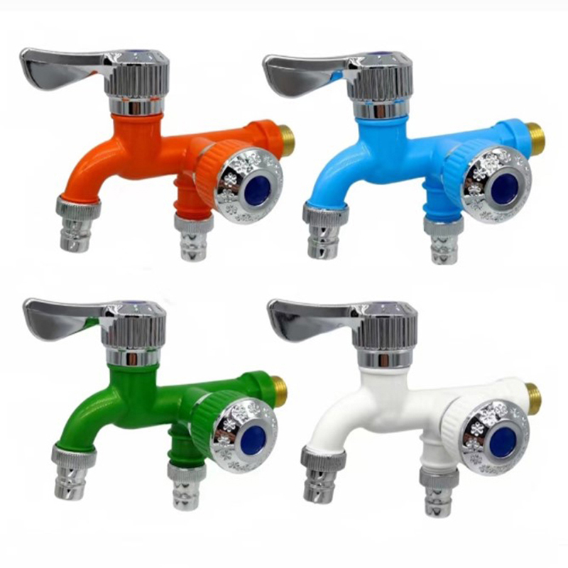 Home Outlet Bathroom - Dual Control Double Outlet Water Tap