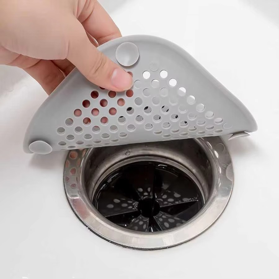 Home Outlet Bathroom - Square Silicone Drain Cover for Bathroom