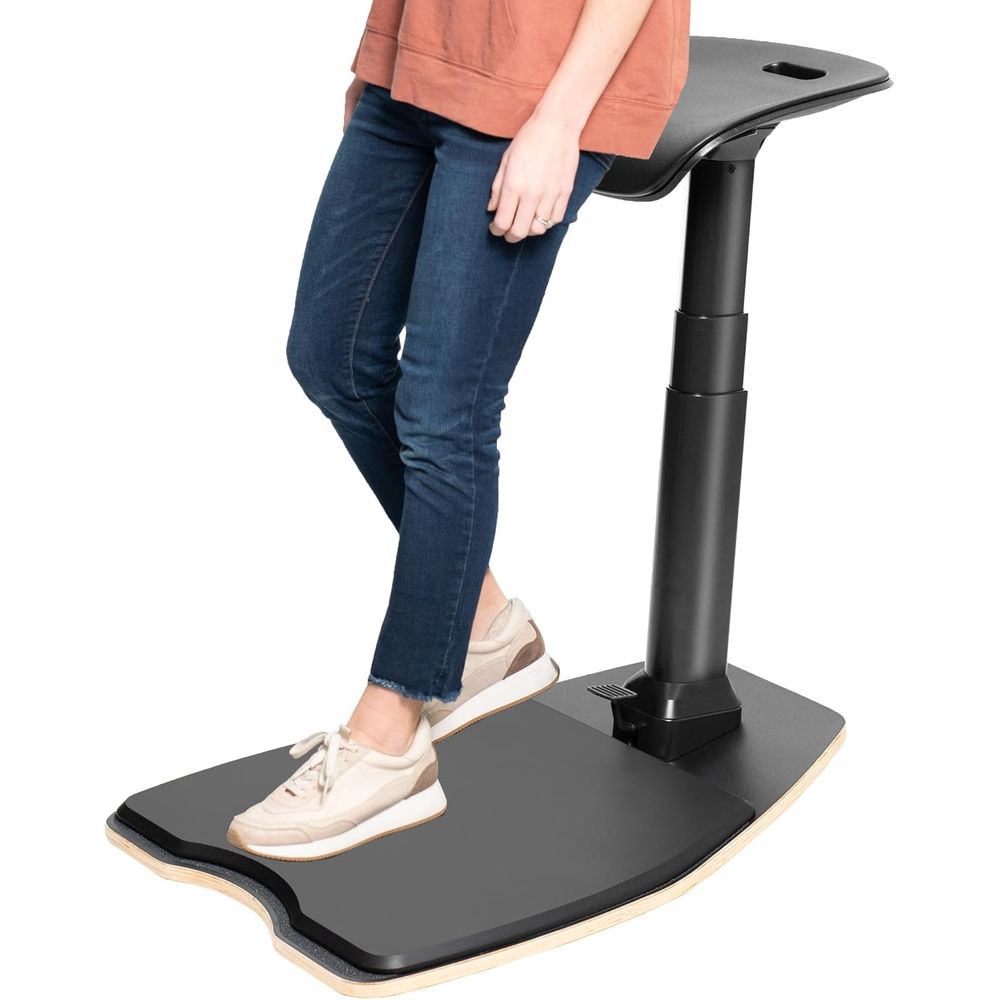 Home & Bathroom Building Products Pte Ltd - Anti-Fatigue Mat Leaning Perch Chair, Adjustable