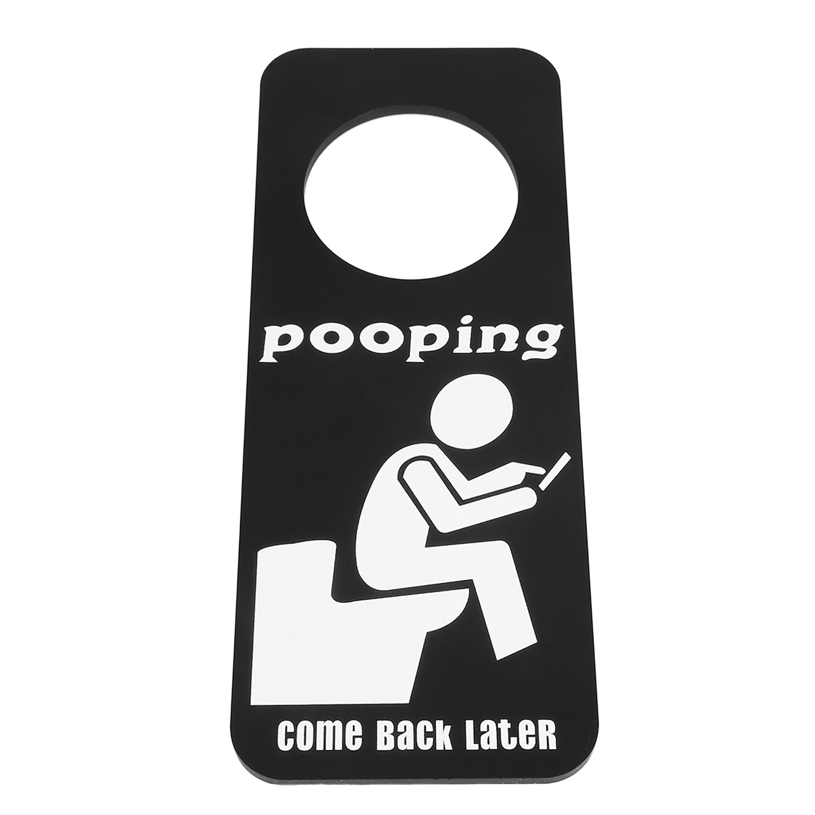 Home Bathroom Occupied Sign - Funny Bathroom Door Occupied Sign Unique
