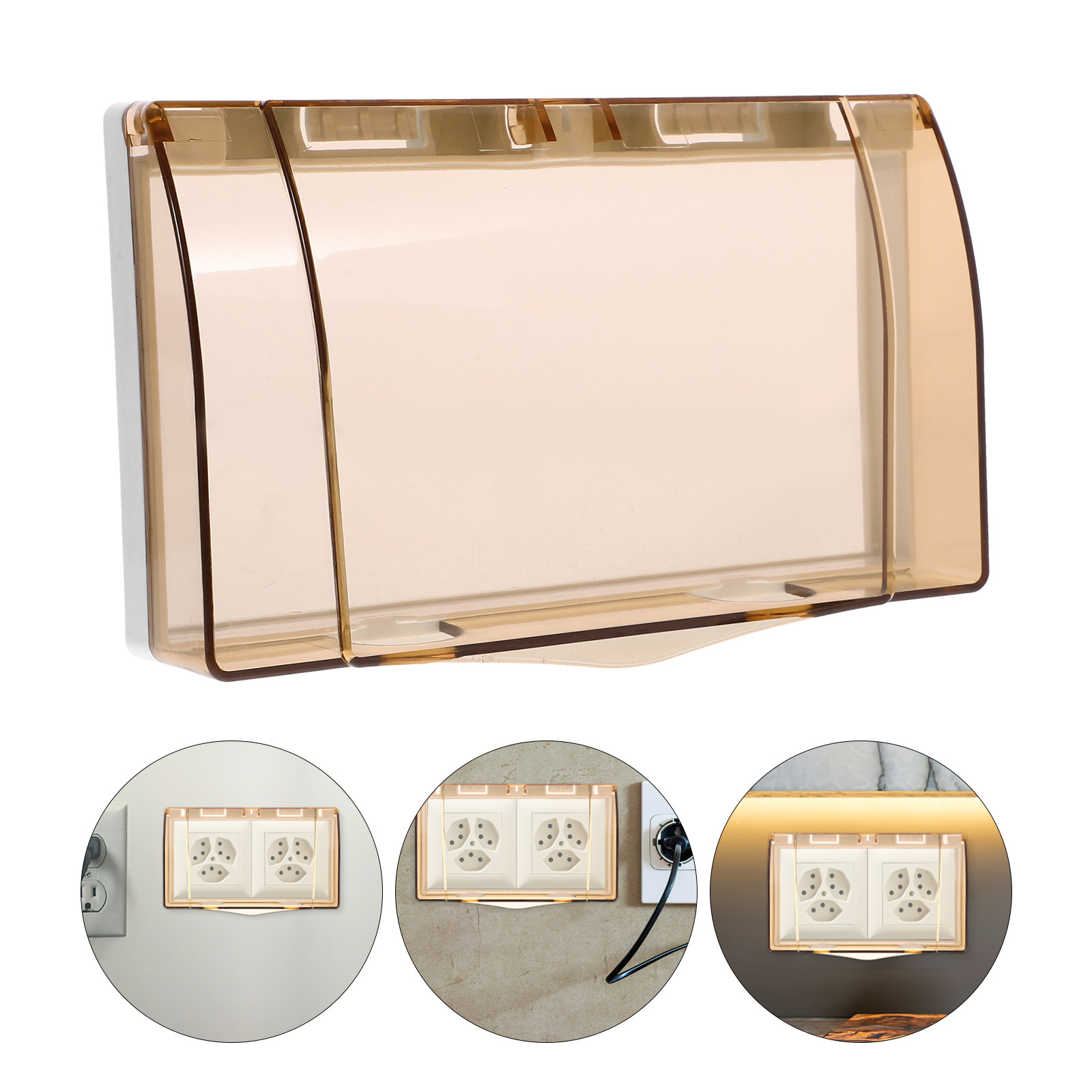 Home Outlet Bathroom - Dual-Slot Waterproof Outlet Cover Outdoor Electrical