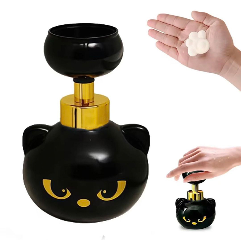 Bathroom Home Improvement - Cute cat paw flower foam soap