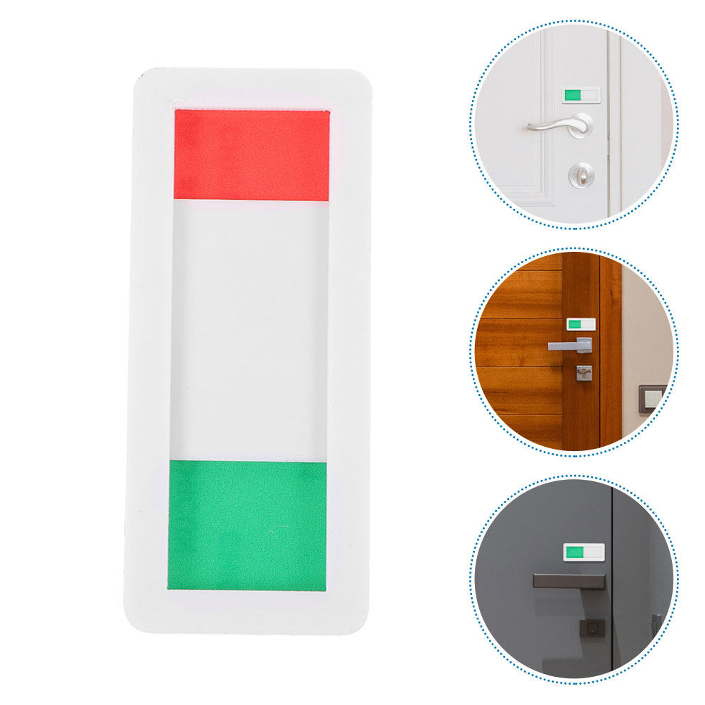 Home Bathroom Occupied Sign - 2Pcs Vacant Occupied Sign Pmma Self-Adhesive