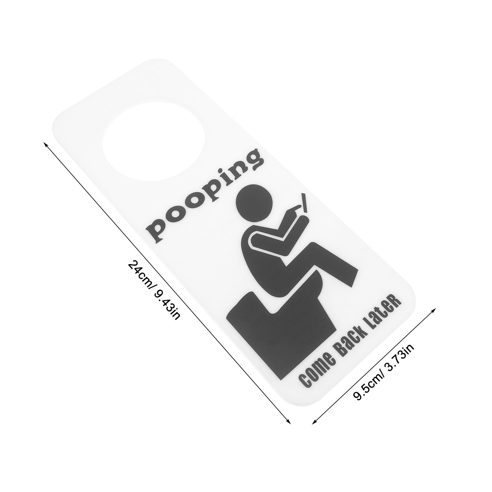 Toilet Occupied Door Sign Funn - مراجعة Home Bathroom Occupied Sign وسعره