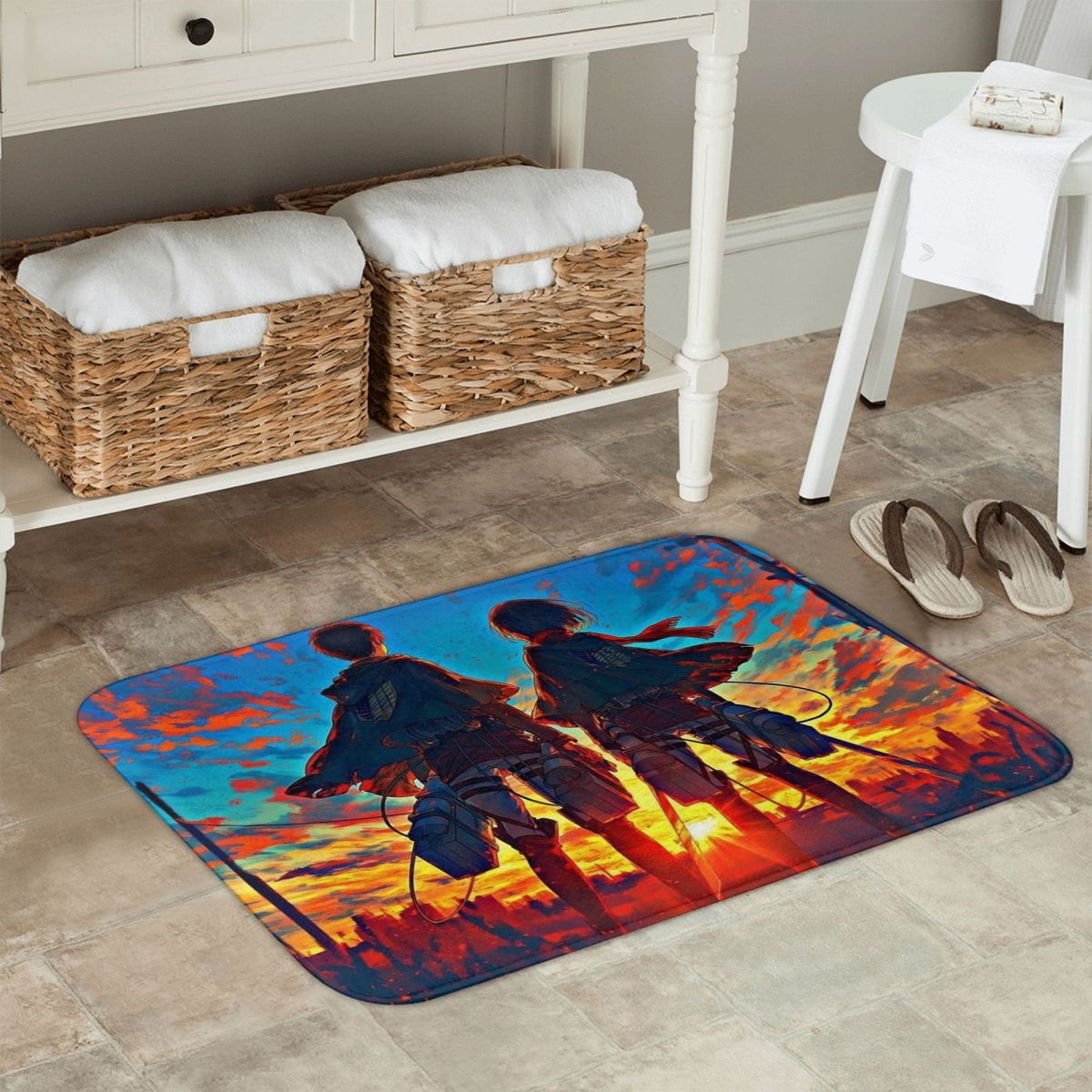 Attack On Titan Japan Cartoon  - مراجعة Japan Bathroom.Home وسعره