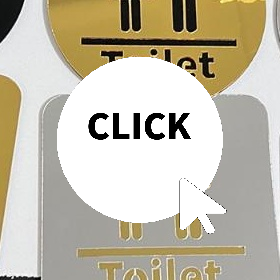3.94-inch Acrylic Toilet Sign  - مراجعة Jet Home Bathroom Mirrors وسعره