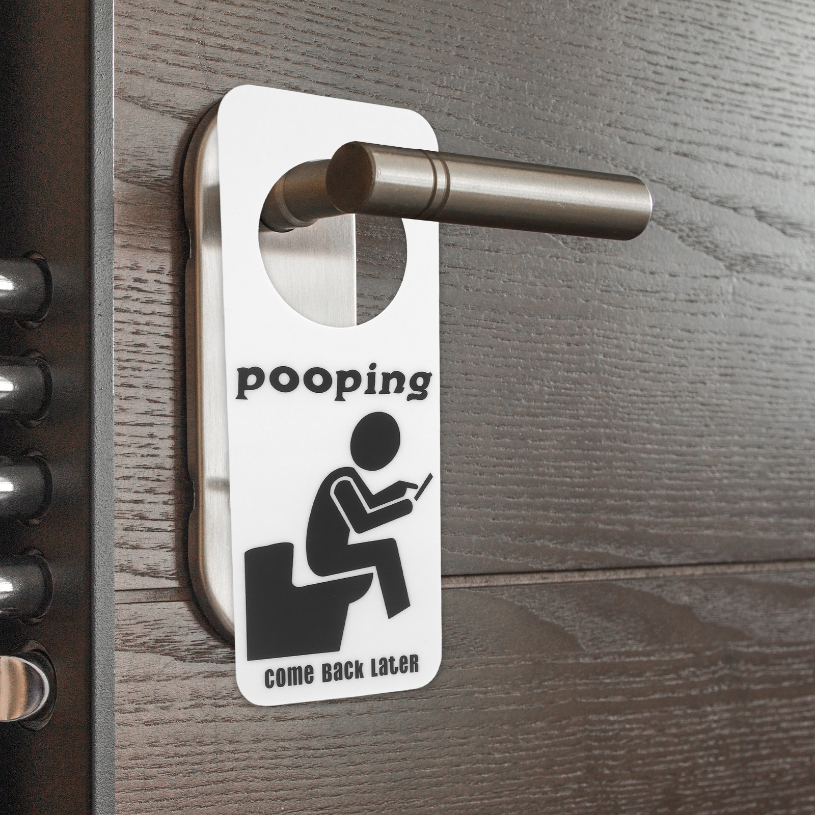 Humorous Bathroom Door Sign Oc - مراجعة Home Bathroom Occupied Sign وسعره
