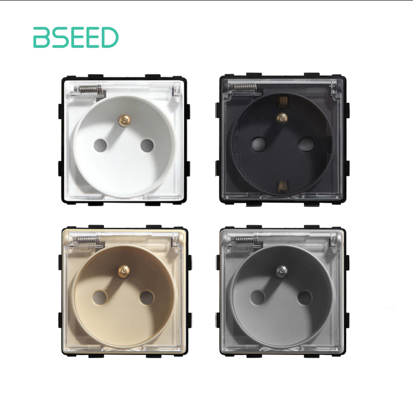 BSEED French Plug Wall Socket  - مراجعة Bathroom Home Improvement وسعره