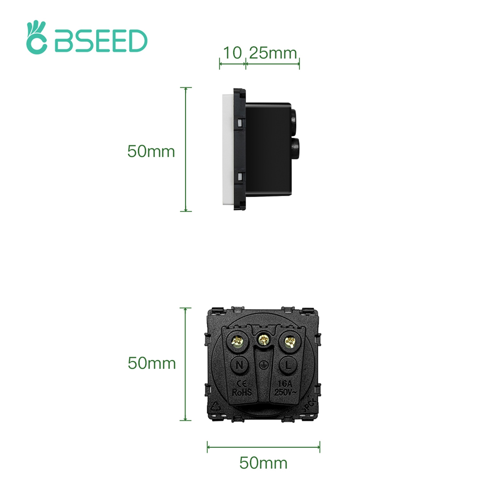 BSEED French Plug Wall Socket  - مراجعة Bathroom Home Improvement وسعره