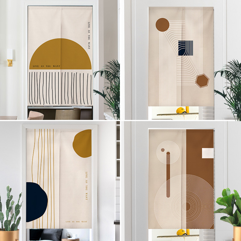 Wabi-sabi Style Door Curtain S - مراجعة Japan Bathroom.Home وسعره