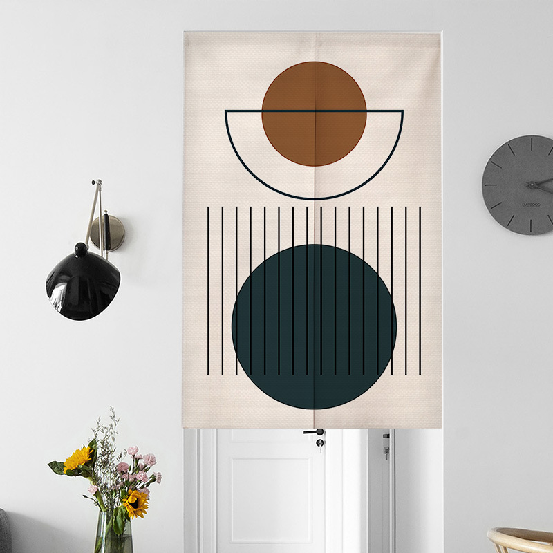 Wabi-sabi Style Door Curtain S - مراجعة Japan Bathroom.Home وسعره