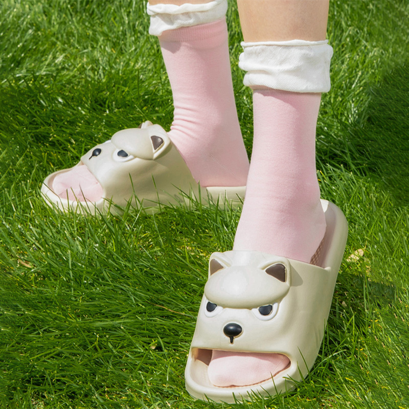 Cartoon Cute Dog Eva Soft Sole - مراجعة Home Outdoor Bathroom وسعره