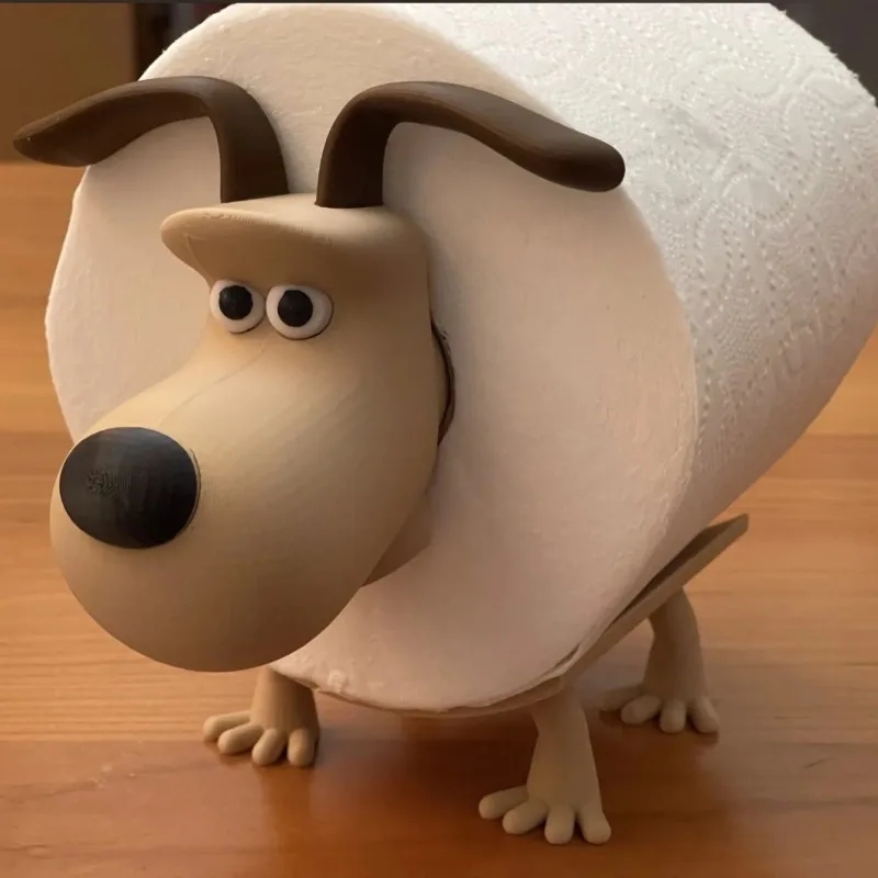 Fun Dog Toilet Paper Holder Ho - مراجعة Bathroom Home Improvement وسعره