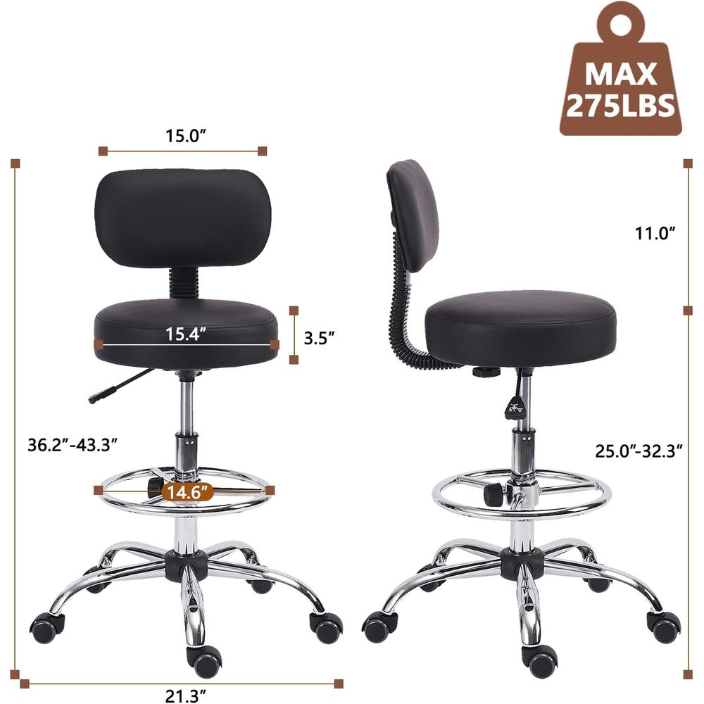 Adjustable Swivel Bar Stool wi - مراجعة Home & Bathroom Building Products Pte Ltd وسعره
