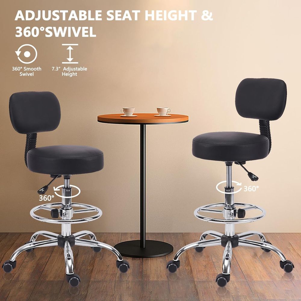 Adjustable Swivel Bar Stool wi - مراجعة Home & Bathroom Building Products Pte Ltd وسعره