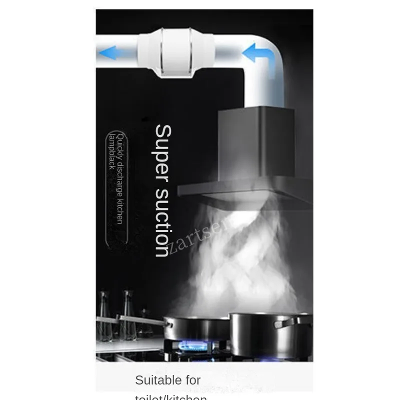 4/5/6 inch 110-220V Exhaust Fa - مراجعة Home Bathroom Extractor Fan وسعره