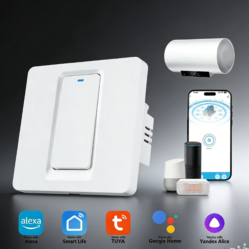 Smart Water Heater Switch/WiFi - مراجعة Bathroom Home Improvement وسعره