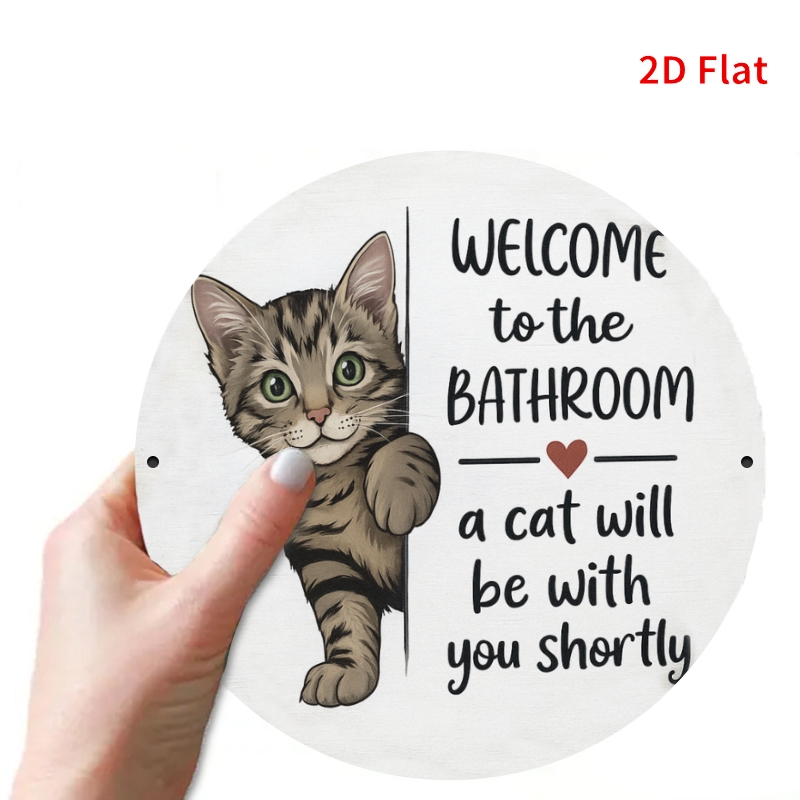 2D flat printing, a pair of ba - مراجعة Home Bathroom Sign وسعره