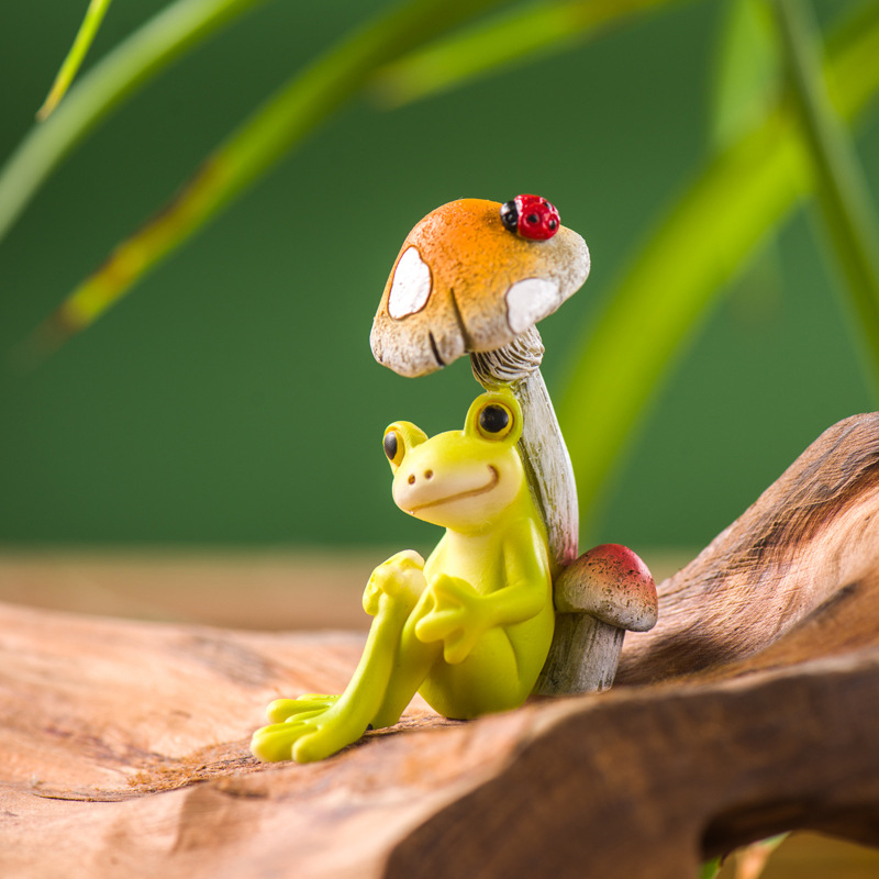 Resin Funny Frog Figurines For - مراجعة Bathroom Home Improvement وسعره