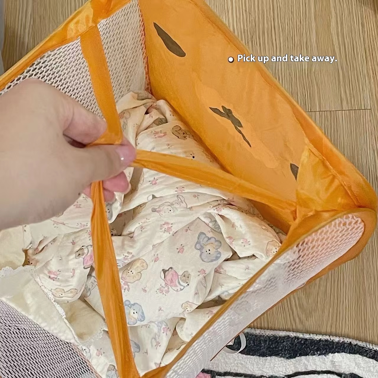 Hot Rilakkuma Mesh Folding Lar - مراجعة Bathroom Home Improvement وسعره