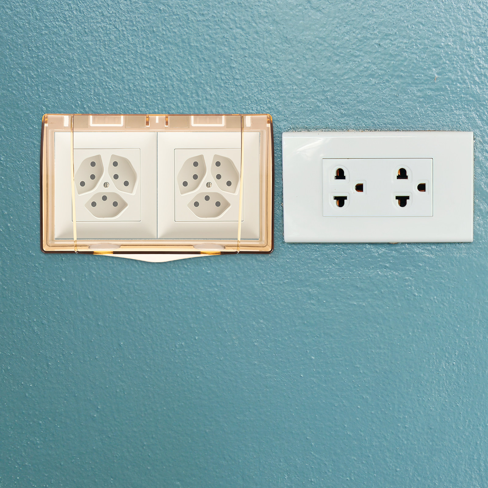 Dual-Slot Waterproof Outlet Co - مراجعة Home Outlet Bathroom وسعره