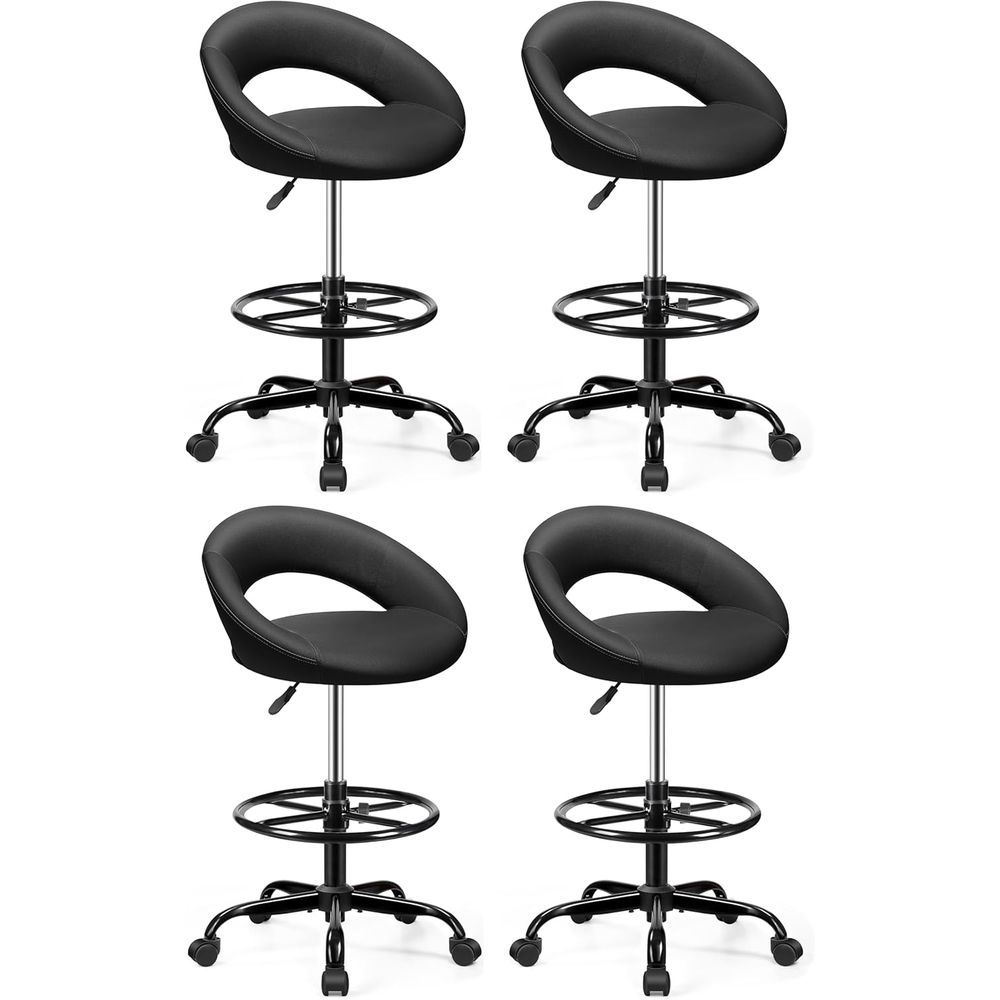 Adjustable Swivel Bar Stools w - مراجعة Home & Bathroom Building Products Pte Ltd وسعره