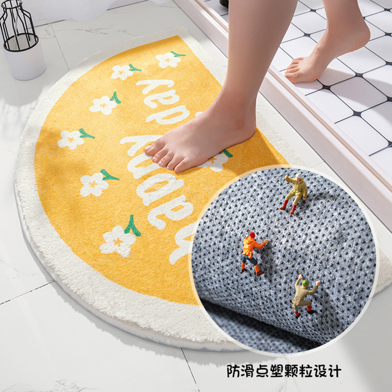 Soft Floor Mats Small Fresh Te - مراجعة Japan Bathroom.Home وسعره