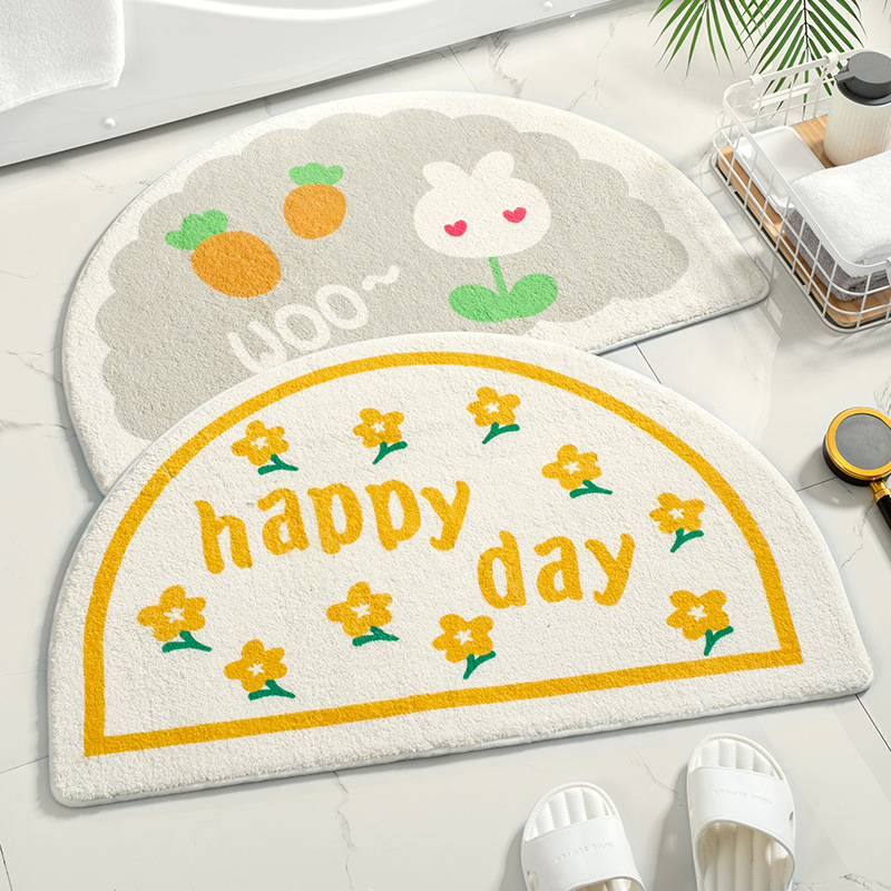 Soft Floor Mats Small Fresh Te - مراجعة Japan Bathroom.Home وسعره