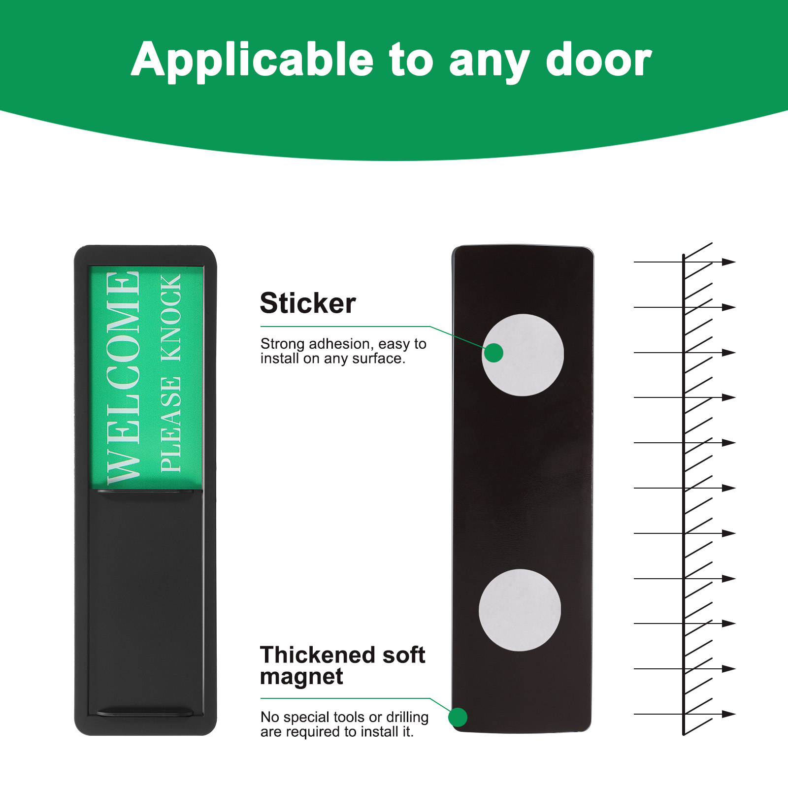 2Pcs Do Not Disturb Door Signs - مراجعة Home Bathroom Occupied Sign وسعره