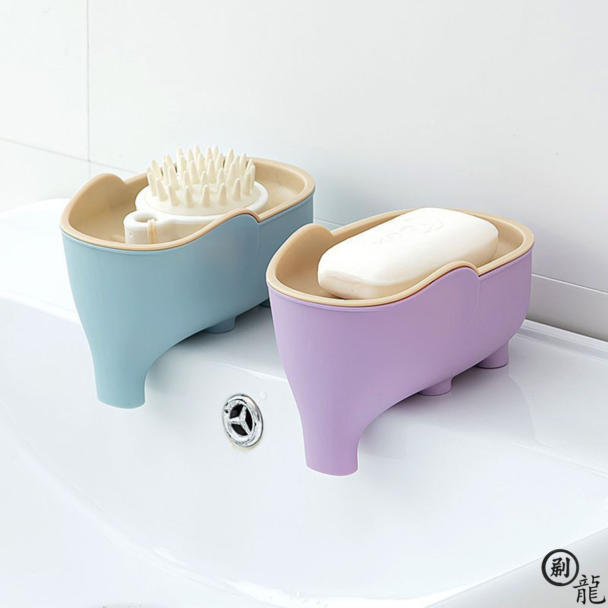 Soap Box NEW Double Layer Crea - مراجعة Bathroom Home Improvement وسعره