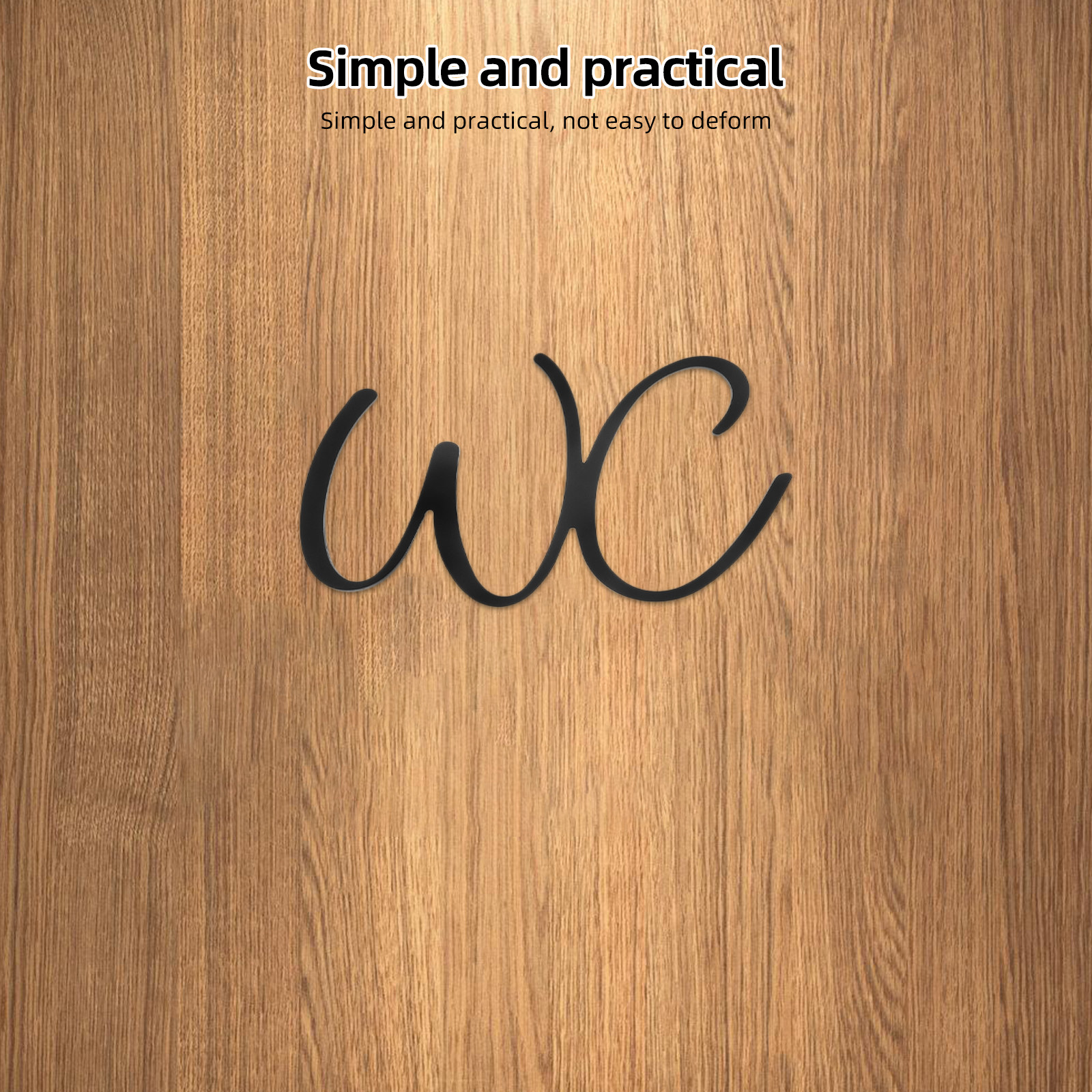 Bathroom Sign Toilet Door Iron - مراجعة Home Bathroom Sign وسعره