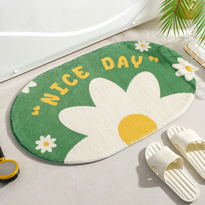 Small Fresh Floor Mats Soft Fl - مراجعة Japan Bathroom.Home وسعره