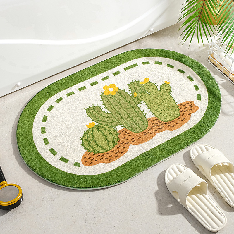 Small Fresh Floor Mats Soft Fl - مراجعة Japan Bathroom.Home وسعره