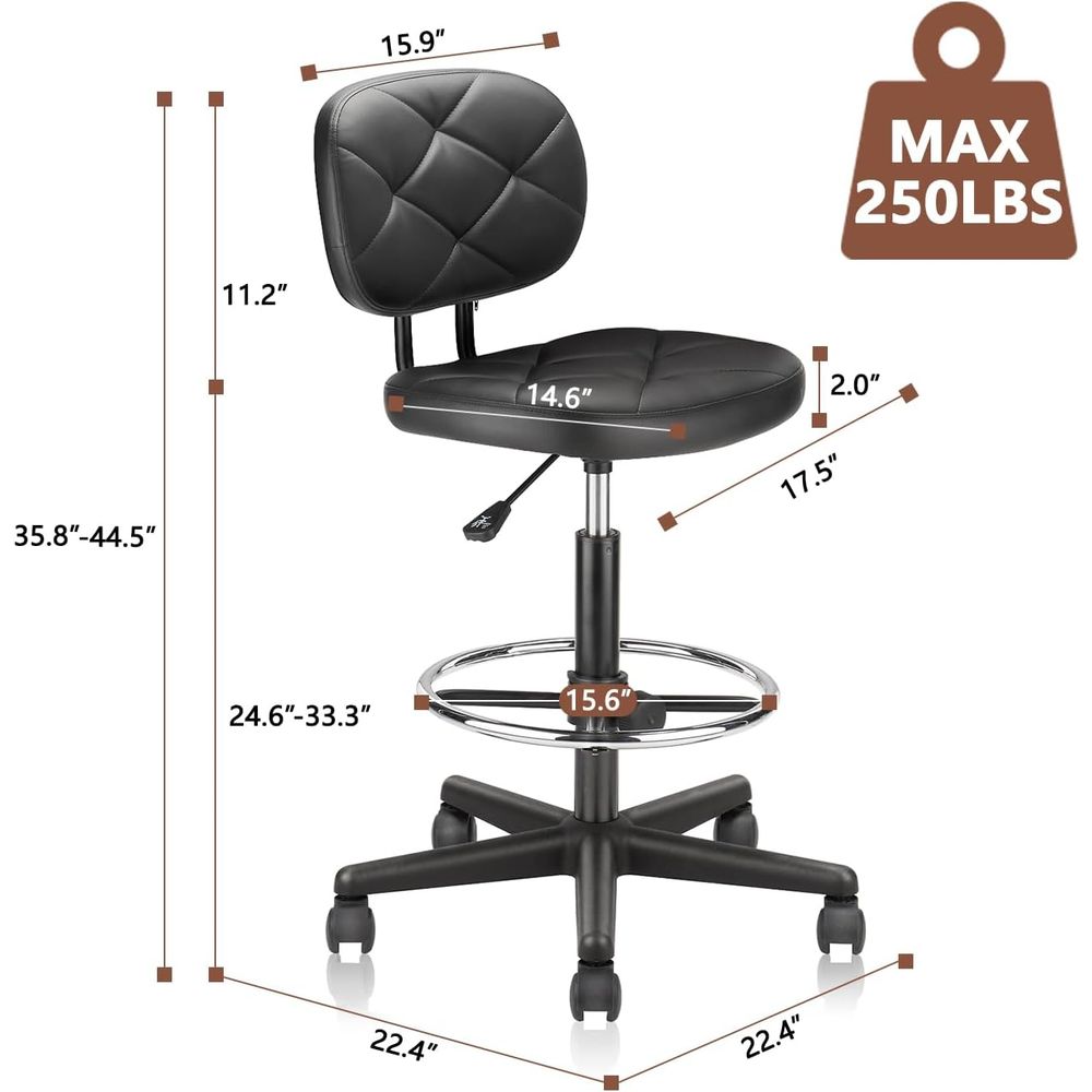 Adjustable Swivel Rolling Stoo - مراجعة Home & Bathroom Building Products Pte Ltd وسعره