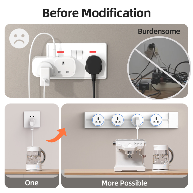 Track Rail Socket EU UK FR Kor - مراجعة Home Outlet Bathroom وسعره