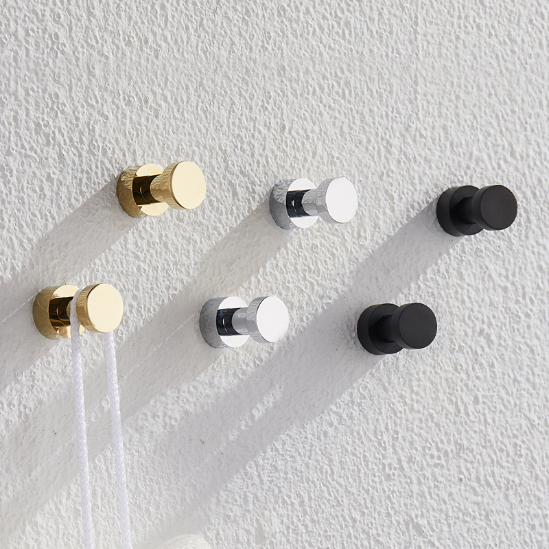 2/3/4/5pcs Brass Robe Hooks Ru - مراجعة Bathroom Home Improvement وسعره