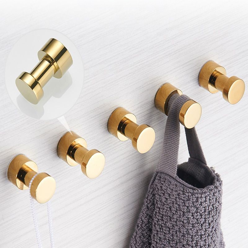2/3/4/5pcs Brass Robe Hooks Ru - مراجعة Bathroom Home Improvement وسعره