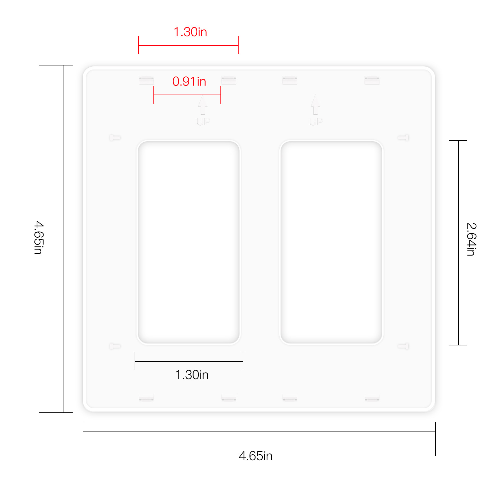 US、EU Type Switch Panel 2/3/4  - مراجعة Bathroom Home Improvement وسعره