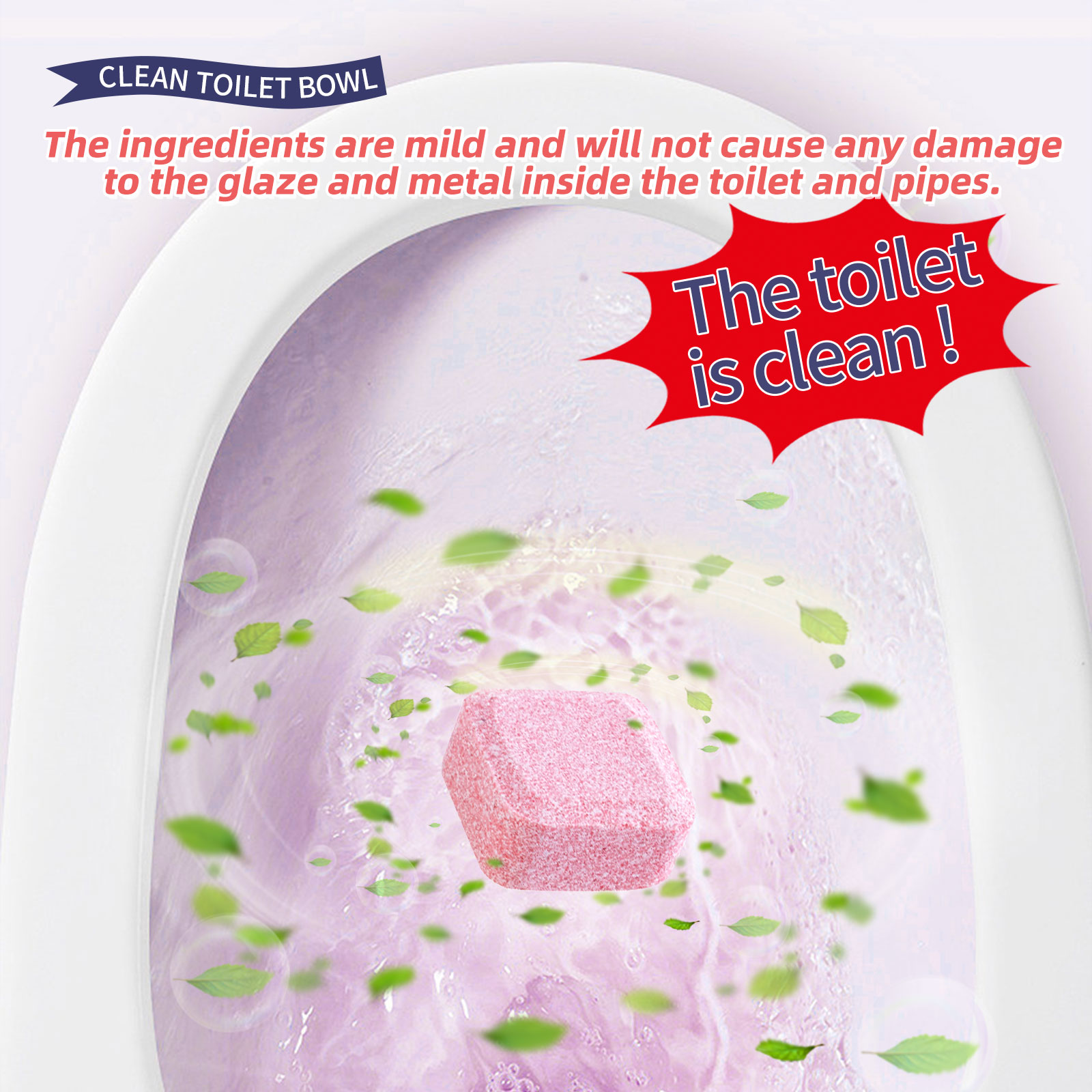 12pcs Toilet Cleaning Tablet R - مراجعة Home Bathroom Urinal وسعره